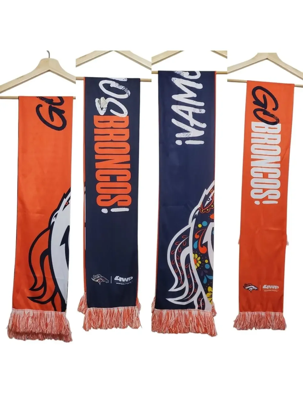 NFL | Denver Broncos Vamos Broncos Two-Sided Smooth Scarf (1 scarf)